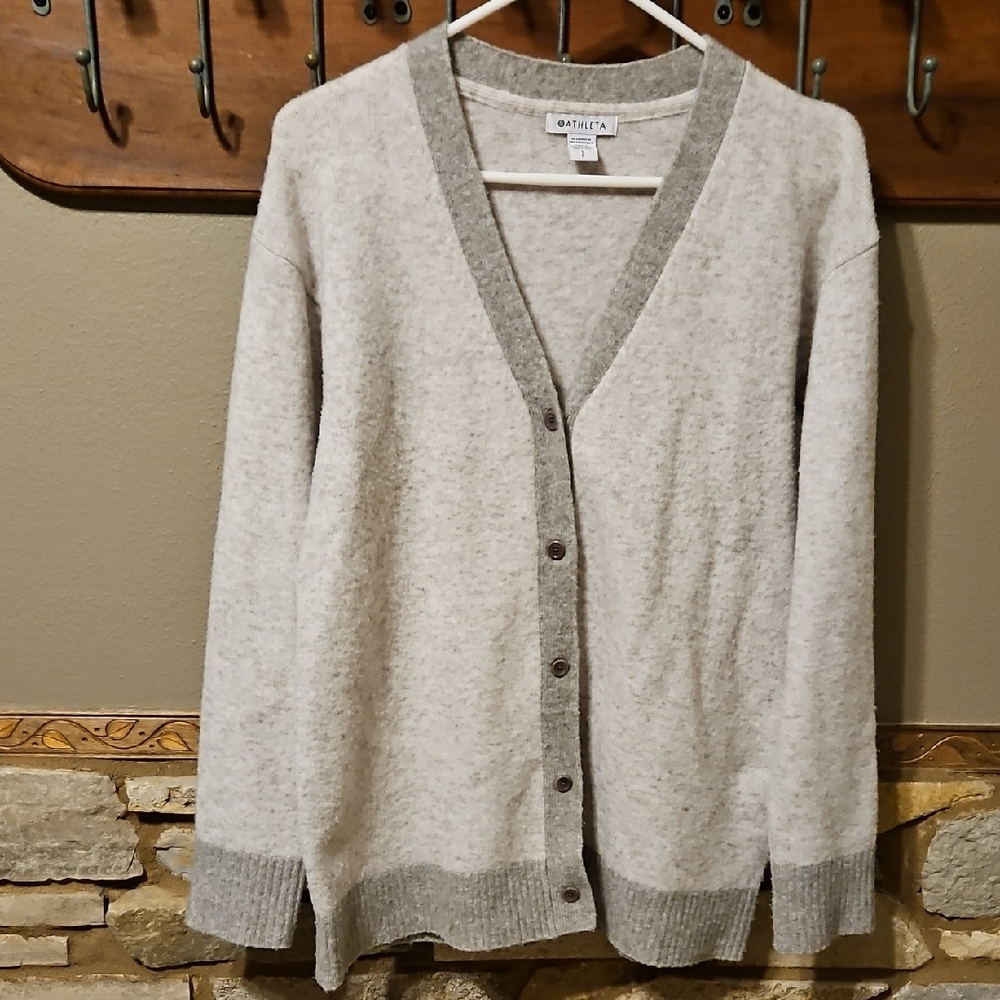 Athleta Button Cardigan Size Small